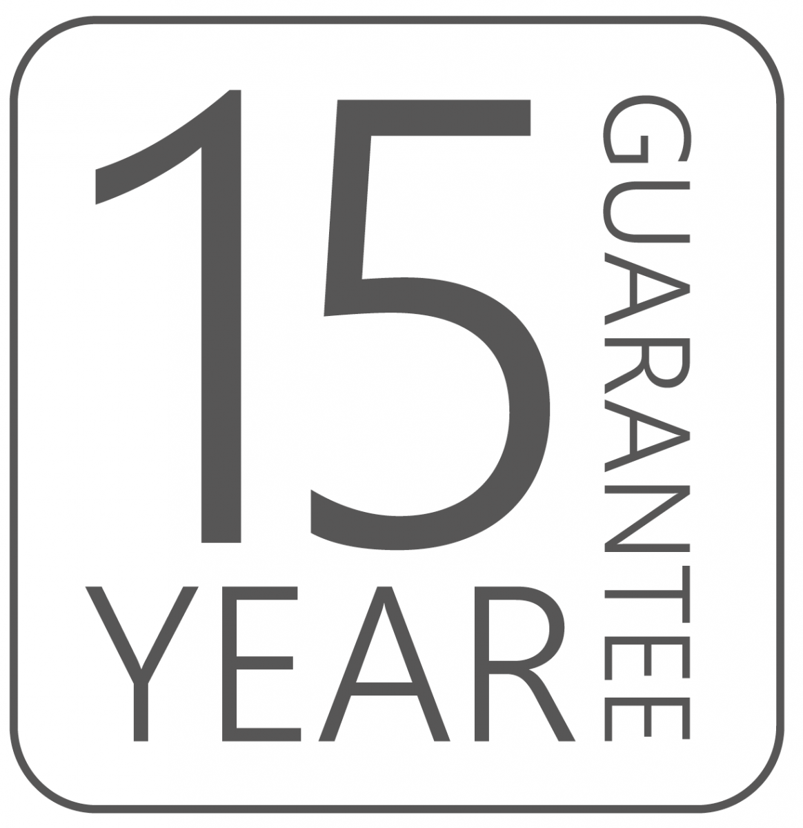 15 year guarantee