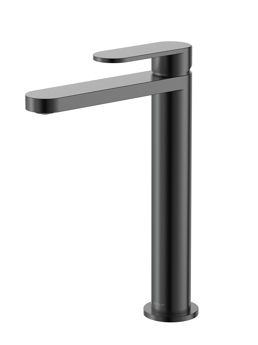 Aeres Extended single lever monobasin mixer with waste