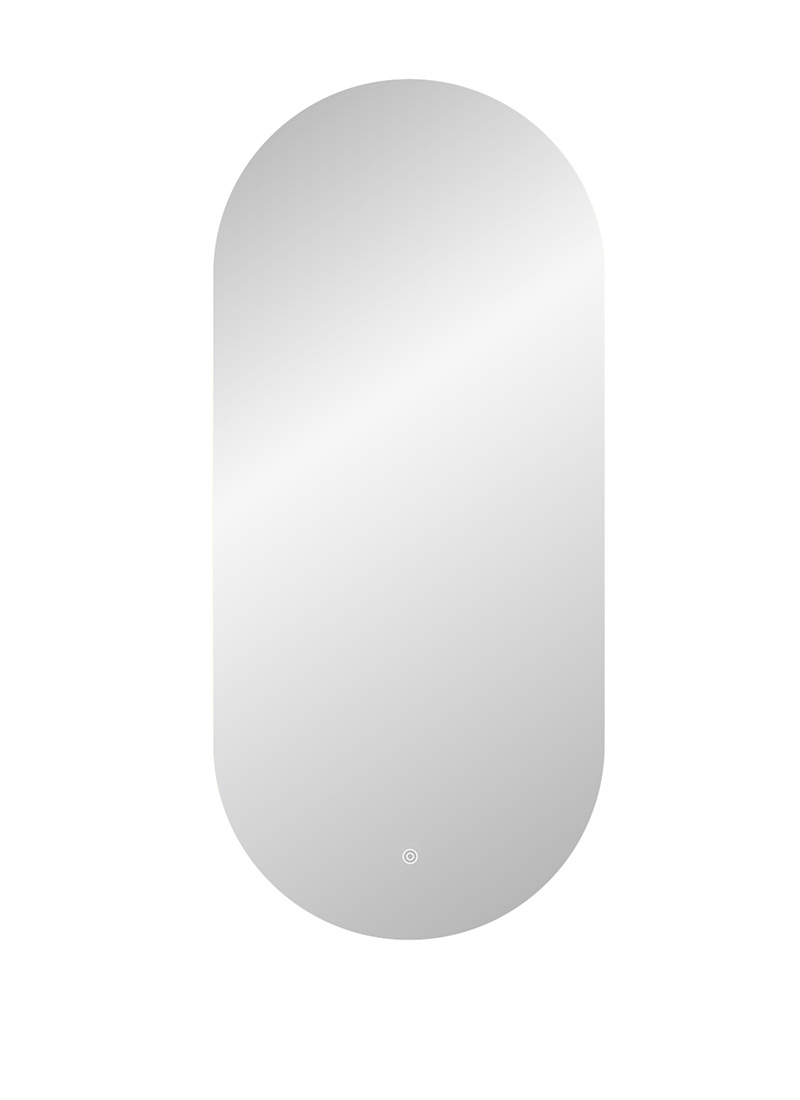 Scene 1000x500mm oval LED demister mirror