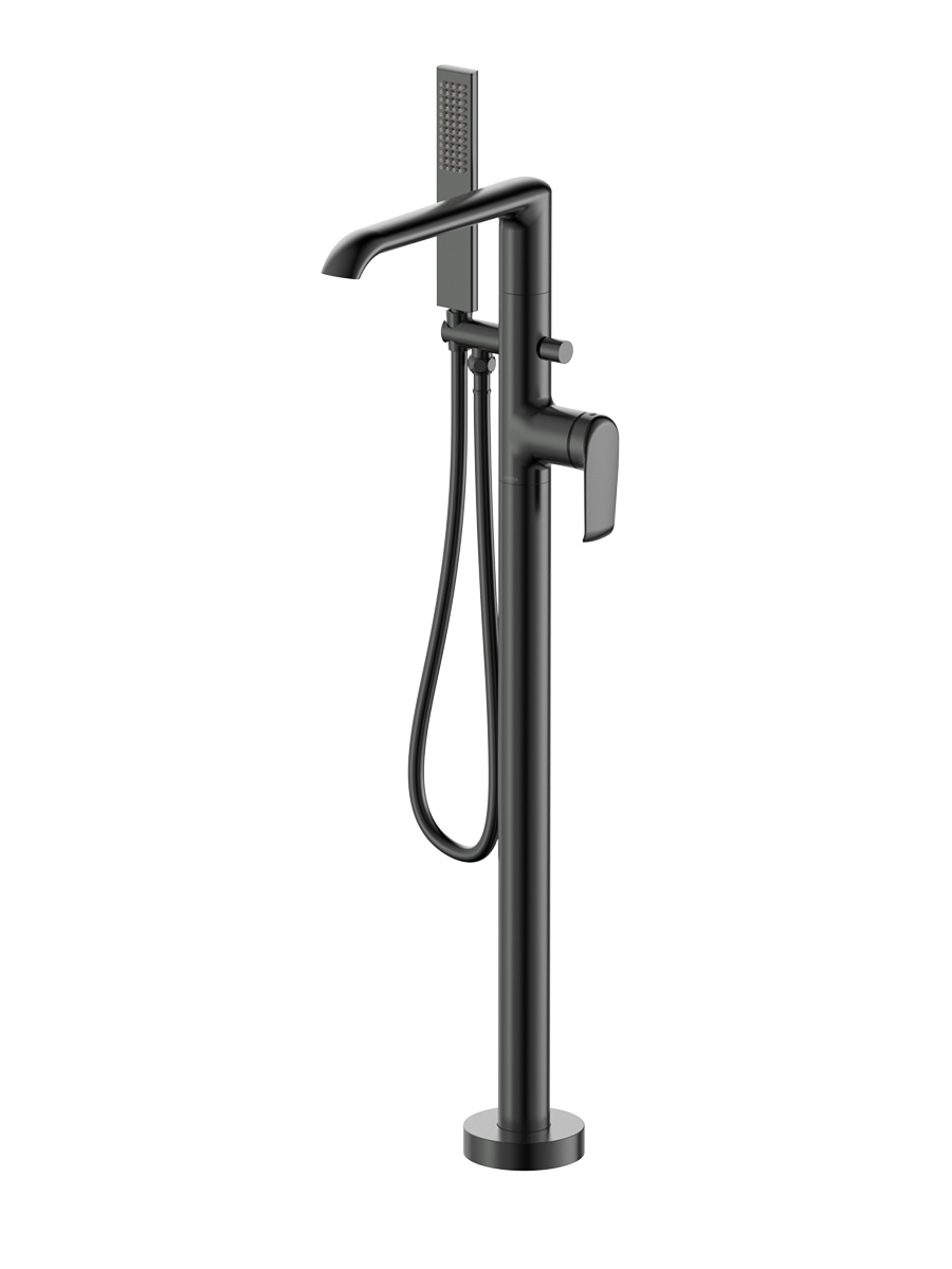 Vaere Floor standing bath shower mixer with shower kit