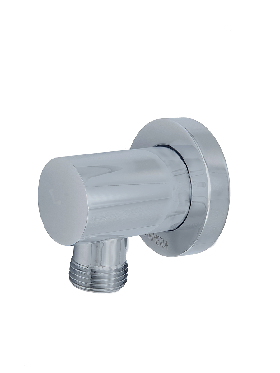 Round wall outlet