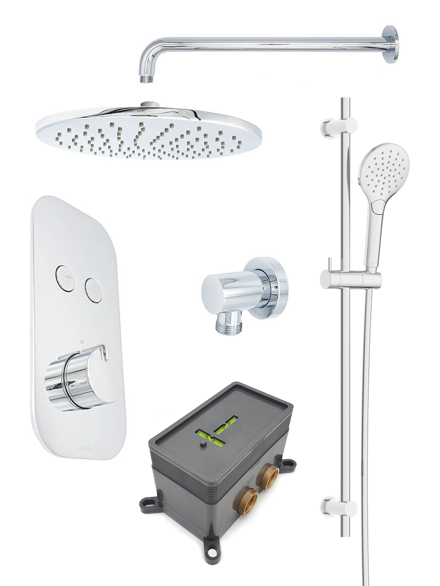 Index slide rail set