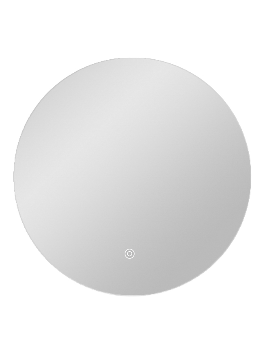 Scene 800mm round LED demister mirror