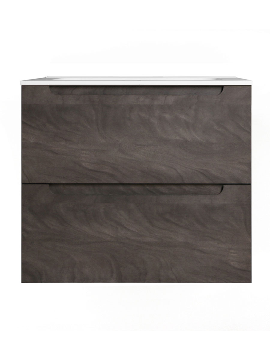 Atoll 600mm 2 drawer wall hung unit