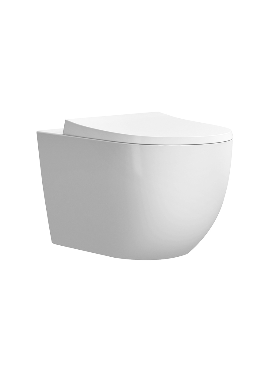 MAYA vortex wall hung WC with seat