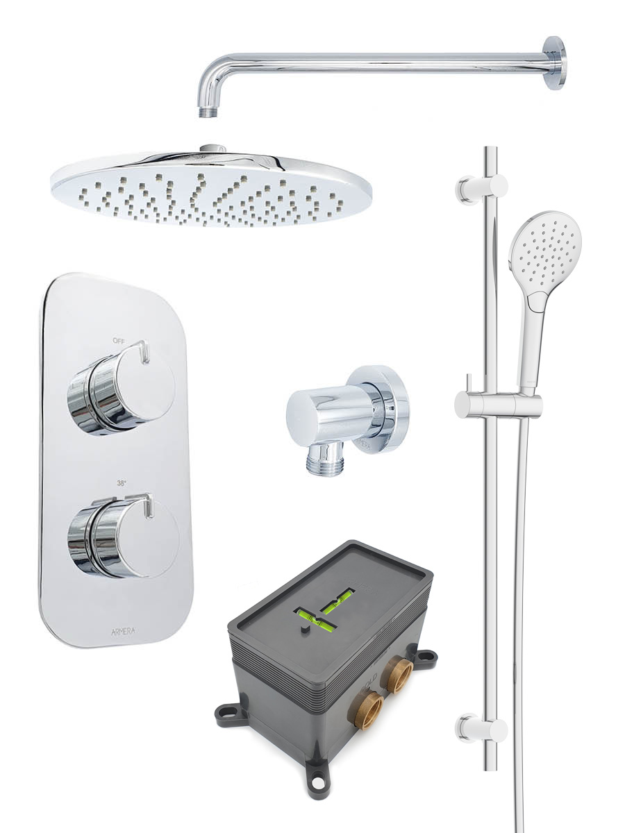 Pivot slide rail set