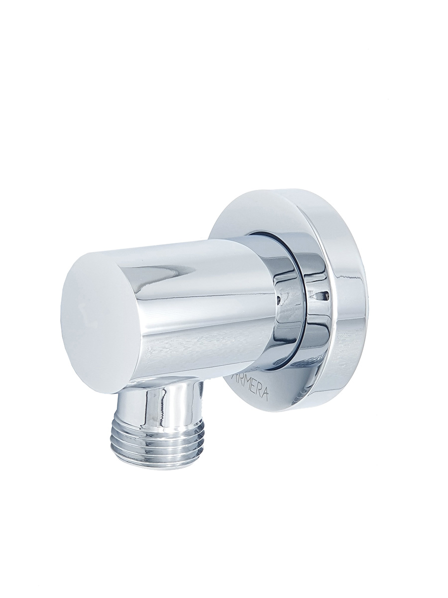 Round wall outlet