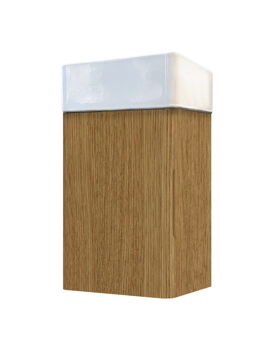 Palladium 380mm 1 door wall hung unit