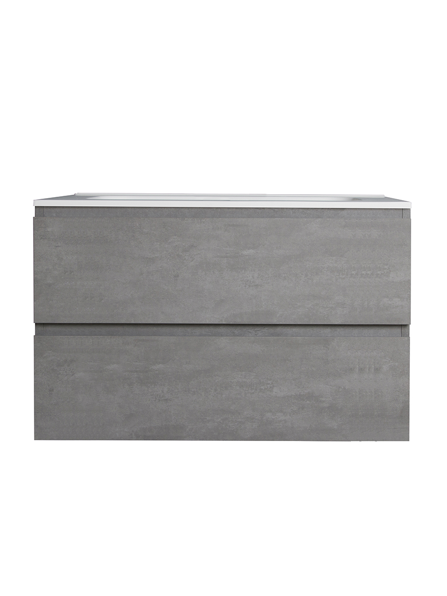 Opa 800mm 2 drawer wall hung unit