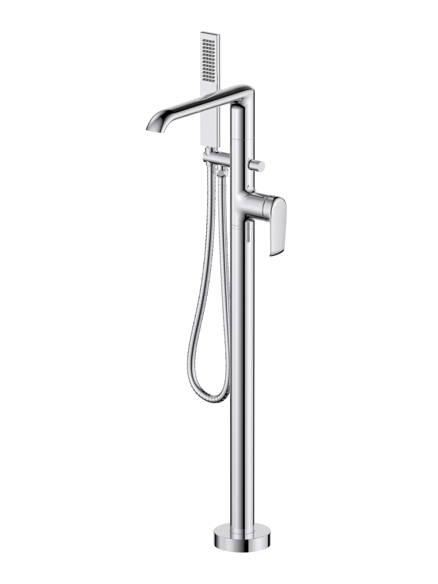 Vaere Floor standing bath shower mixer with shower kit